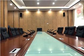 摩登7会议室音响设备成功应用于湖南娄底市房产局-摩登7企业