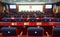 云南红河某政府会议室选用摩登7会议音响系统